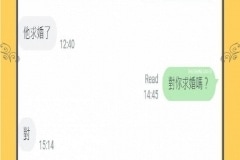 他對我求婚了