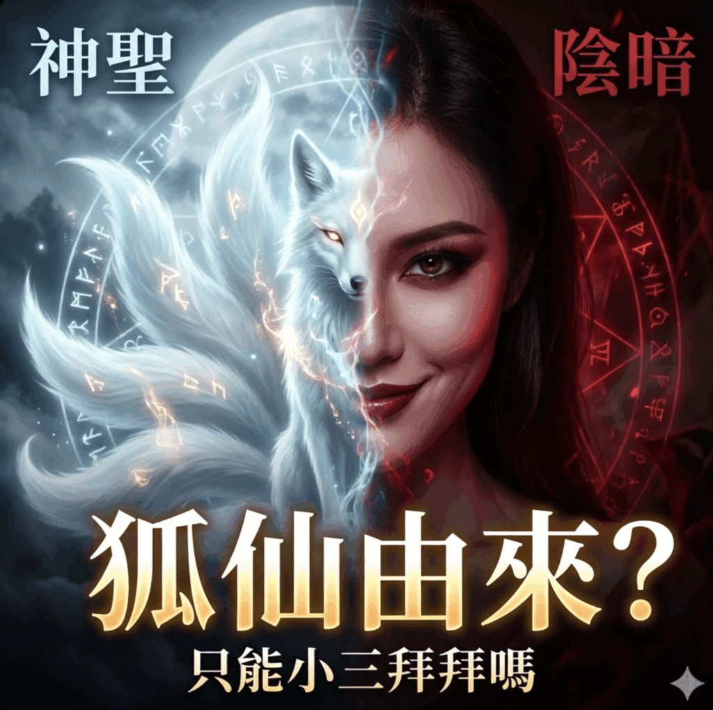 老佛爺說九尾狐仙探源-誰可以拜狐仙? 1 狐仙的故事-狐仙牌